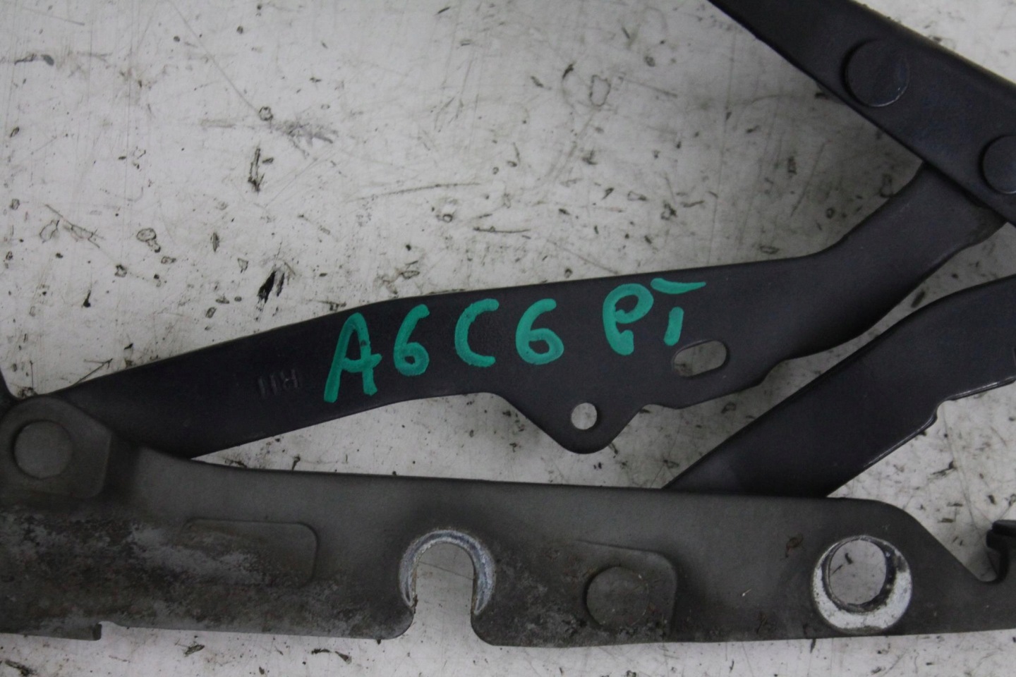 hinge bonnet right rear part AUDI A6 C6 sedan LY9B