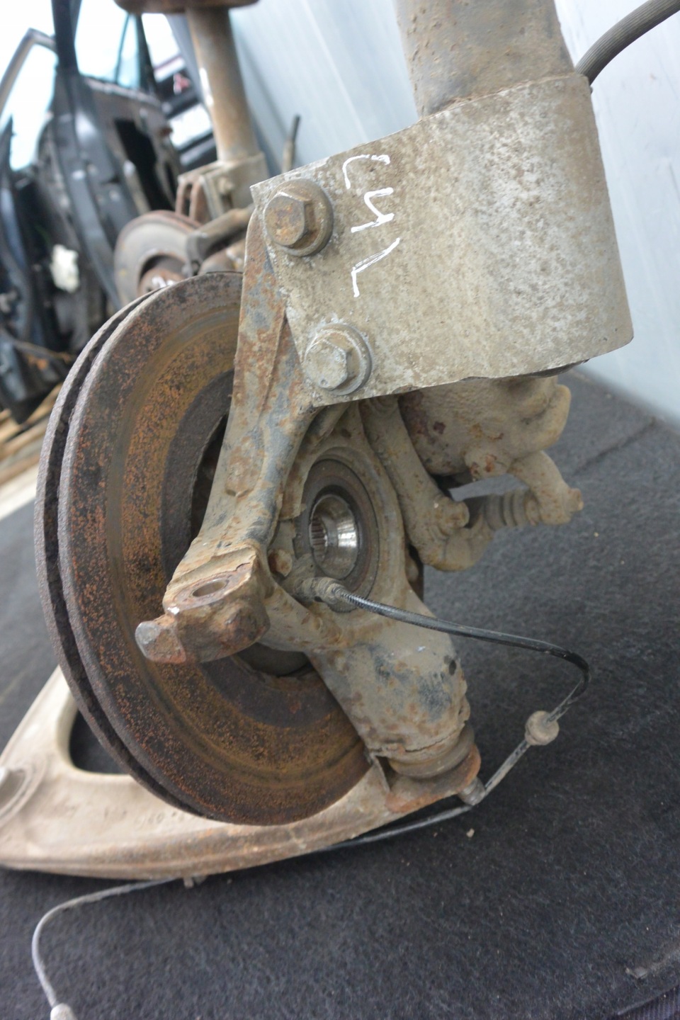 ACHSTRÄGER VORNE KPL MACPHERSON CITROEN C4 II B7