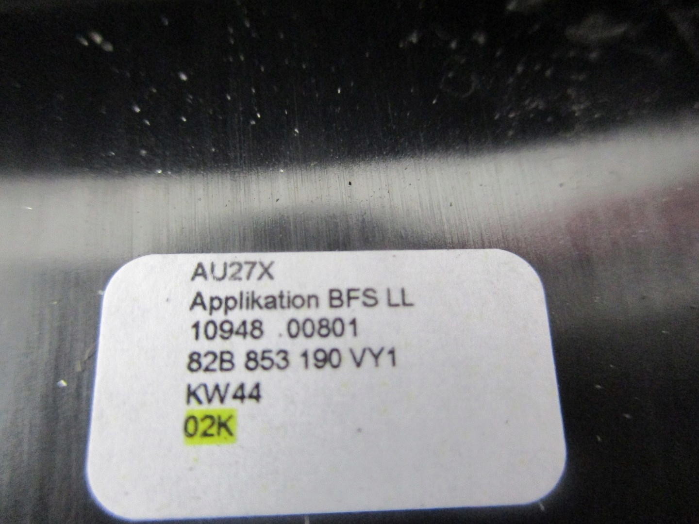 moulding consoles intake air AUDI A1 82A 17R