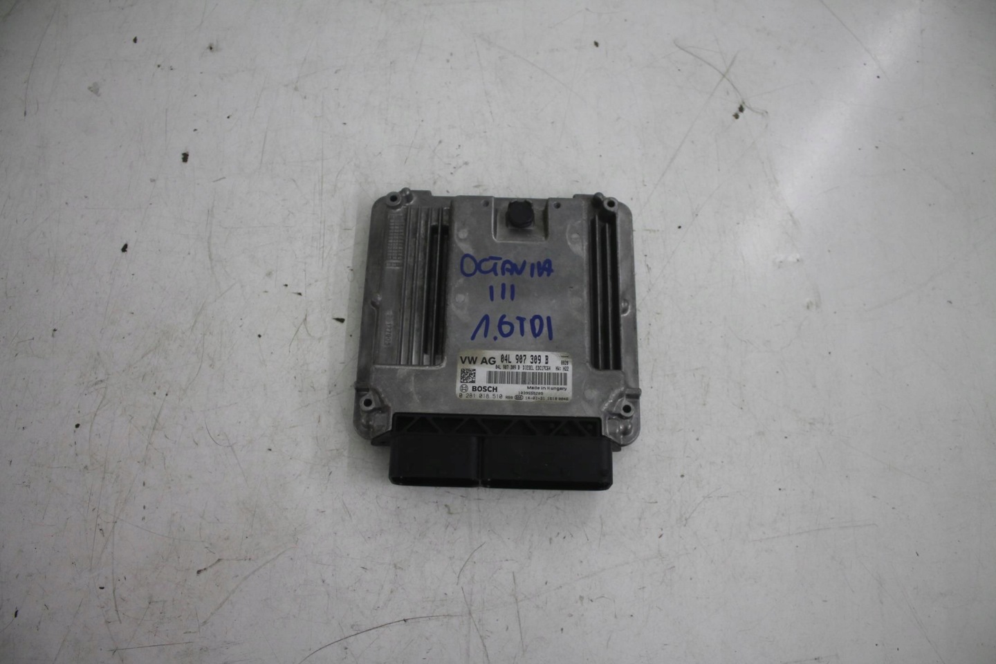 control unit of the engine 04L907309B OCTAVIA III 1.6 TDI