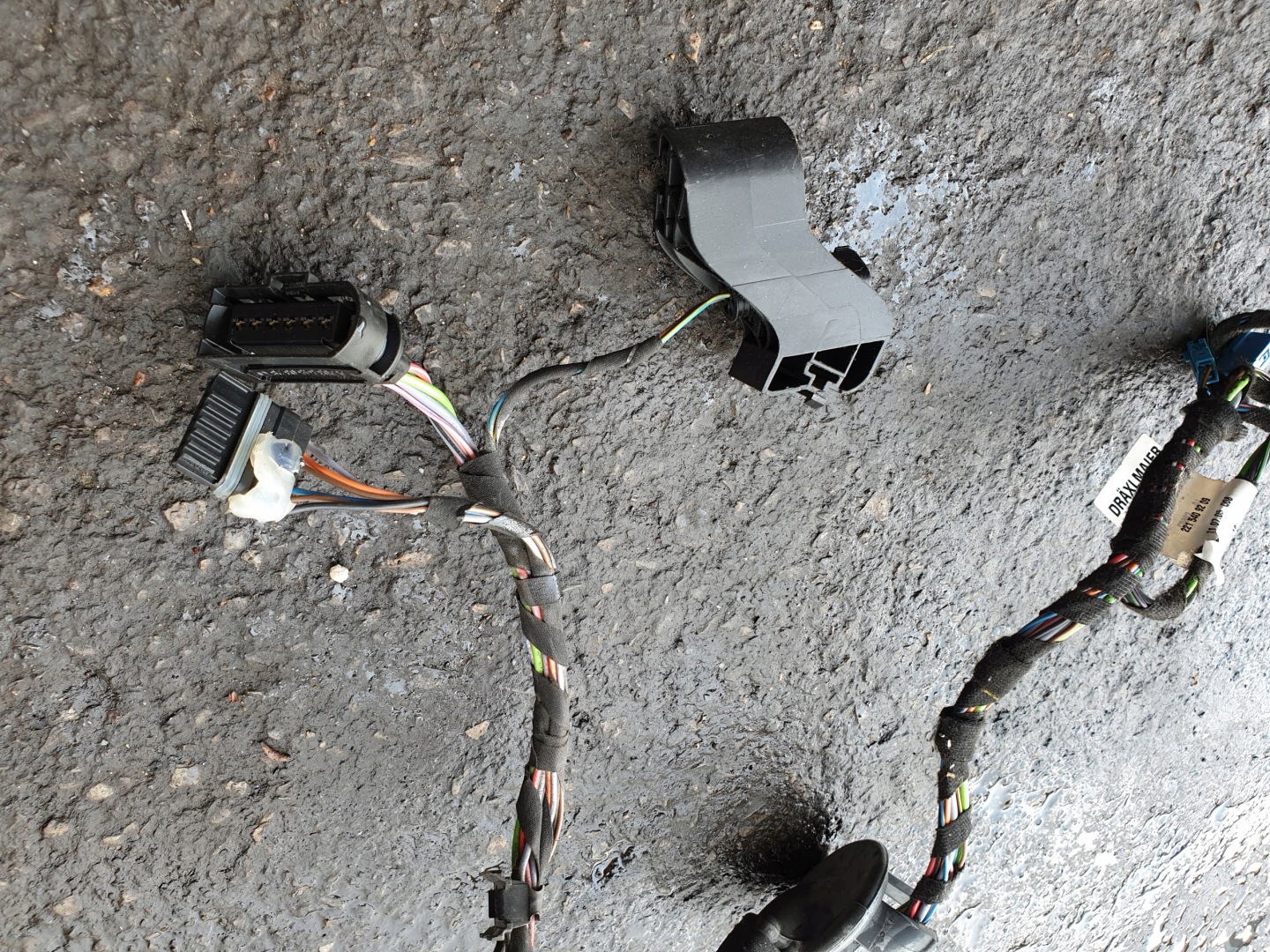bundle door wiring MERCEDES S W221 right rear part OE EU