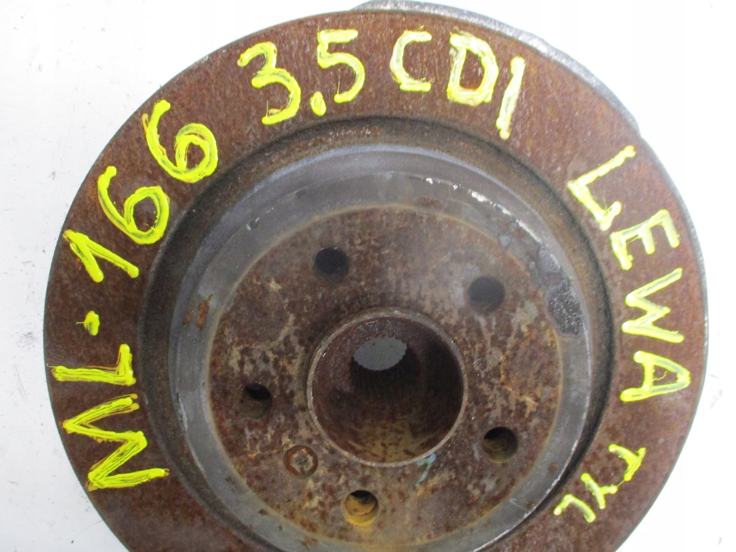swing swings MERCEDES ML166 3,5CDI rear part