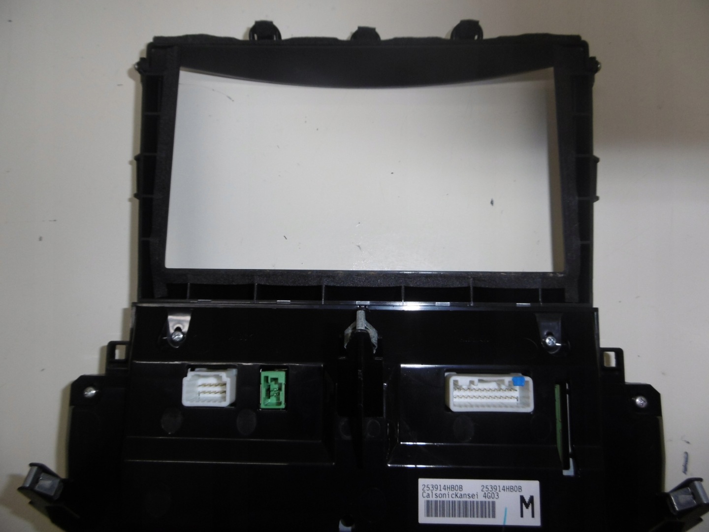 display PANEL navigation devices air conditioning devices INFINITI Q50