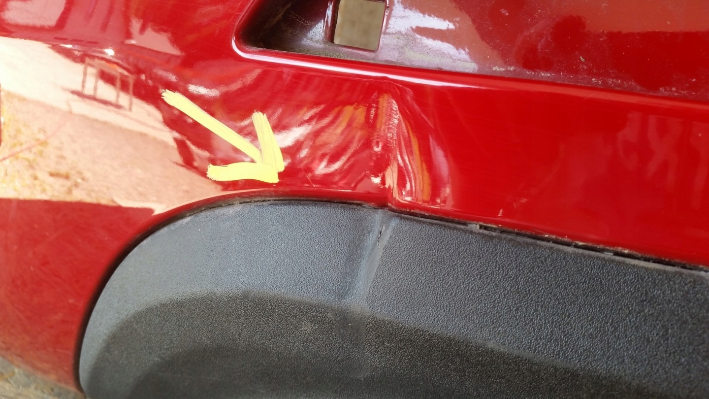 bumper rear part rear ALFA ROMEO GIULIETTA 10- PDC