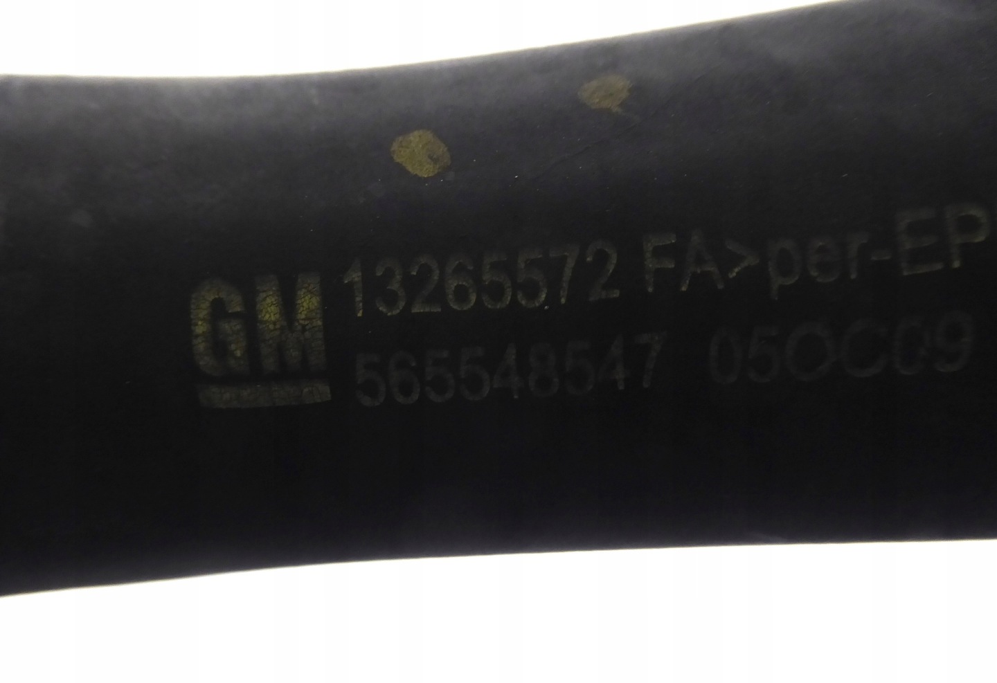 hadice hadice vody OPEL MERIVA B 1.7 CDTI A17DTS