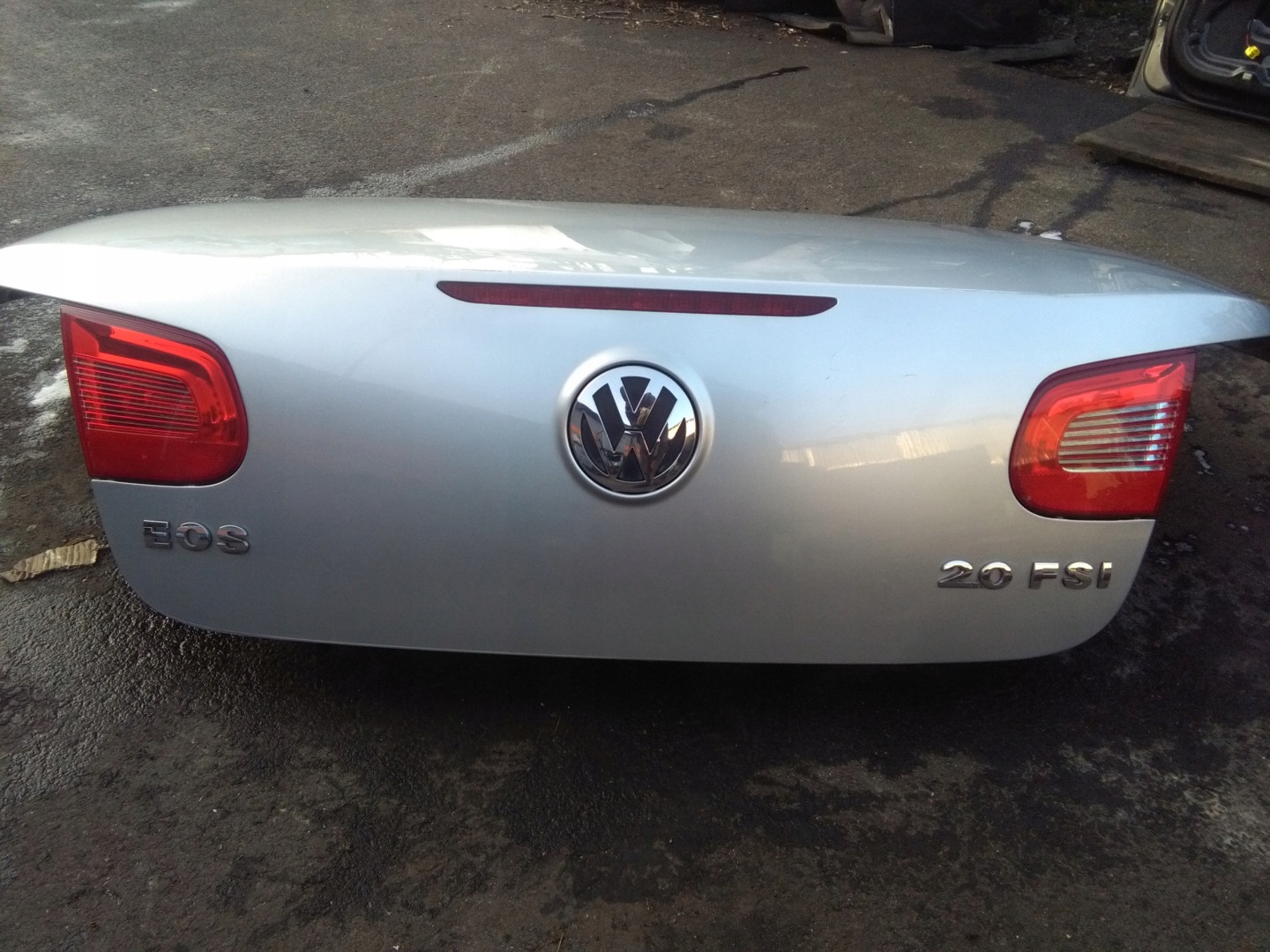 boot doors boot lights rear part VW EOS SREBRNA LK7W complete