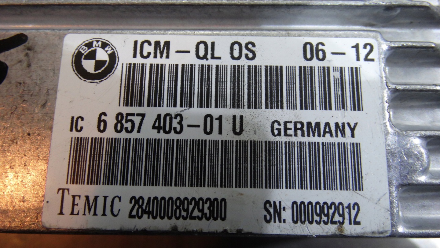 IDEALNY modul Bedienteil ICM BMW X6 E71 1 9