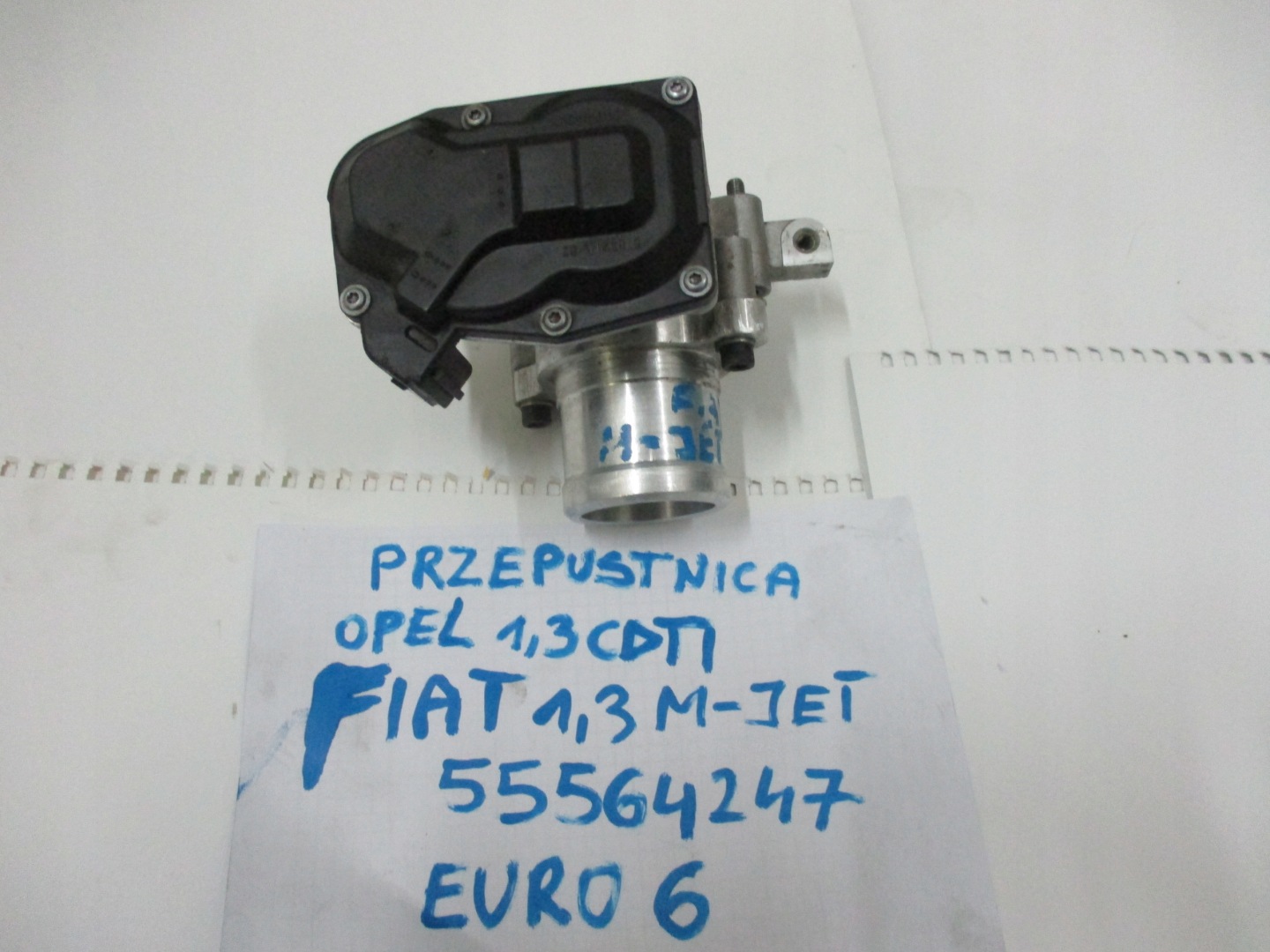 VALVOLA A FARFALLA FIAT DOBLO 1,3 M-JET 55564247