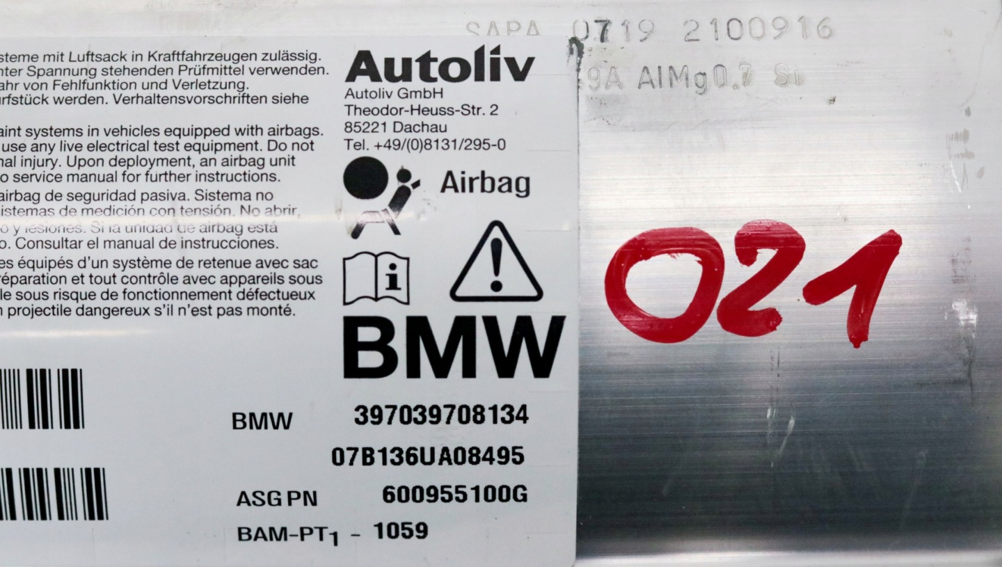 BMW E60 E61 airbag POWIETRZNA spolujezdce airbag