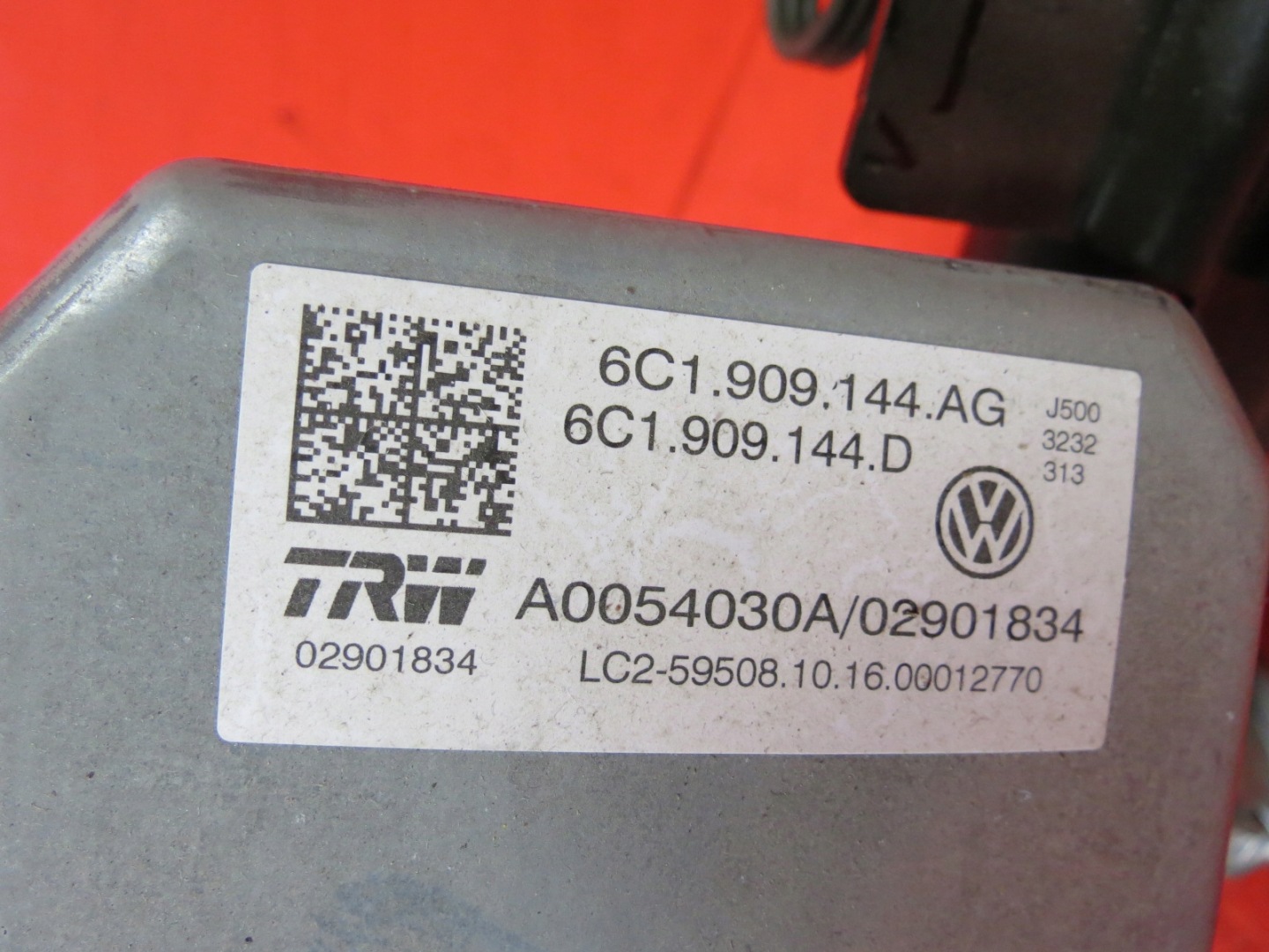 VW POLO V 5 6C control electrics steering rod