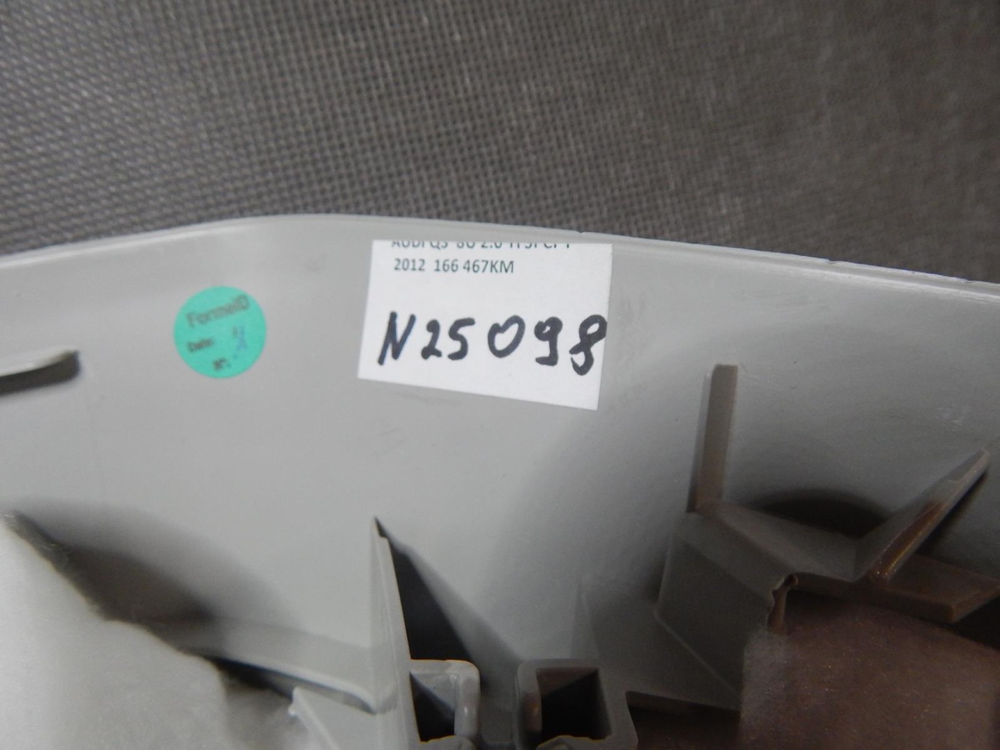 AUDI Q3 8U cover SLUPKA right 8U0867246