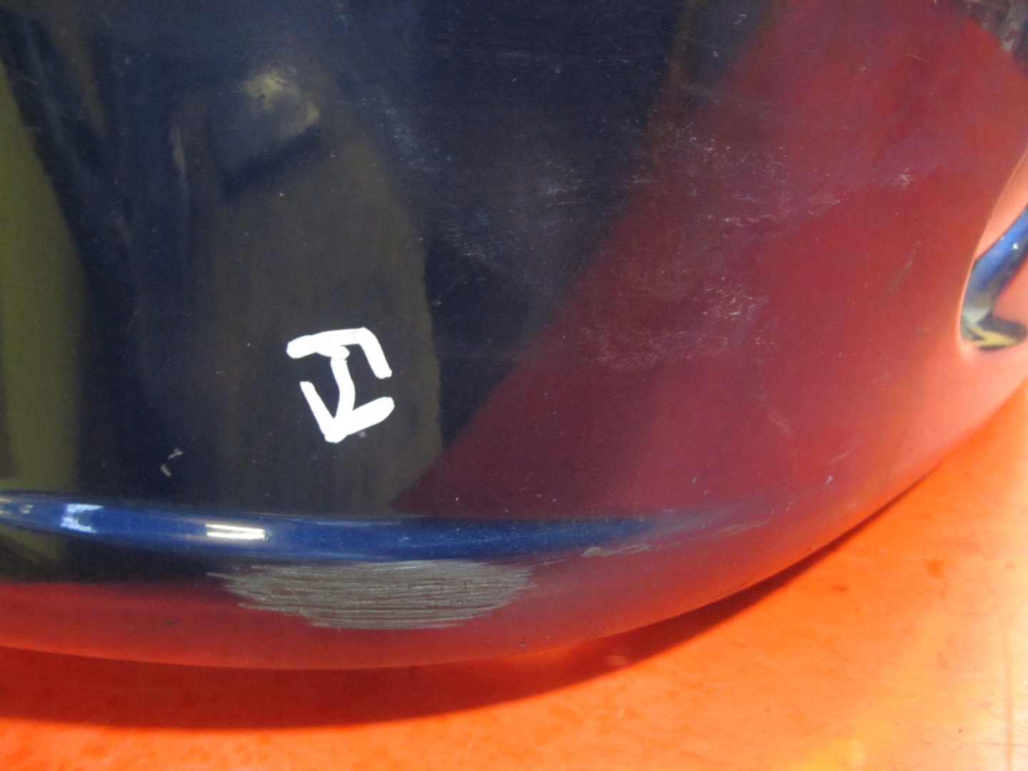 ROVER 45 99- bumper front front graphitic JRJ