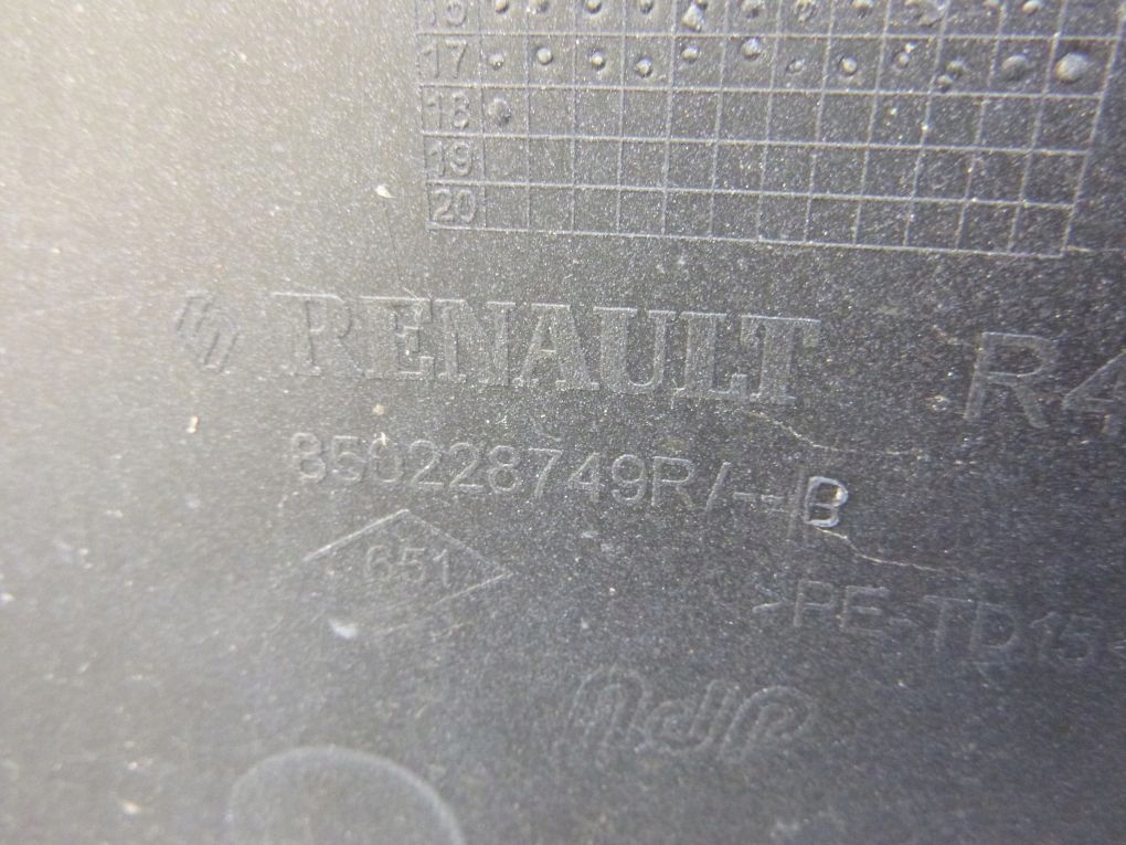 RENAULT TWINGO III 14- bumper rear rear part