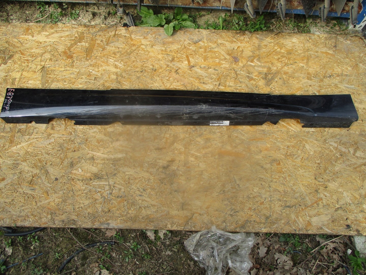 cap moulding threshold BMW 1 E87 3 door m-packet