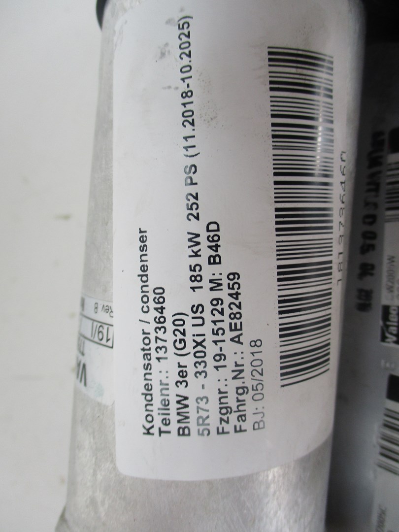 KONDENZÁTOR klimatizaci BMW 3 G20 G21 6805342