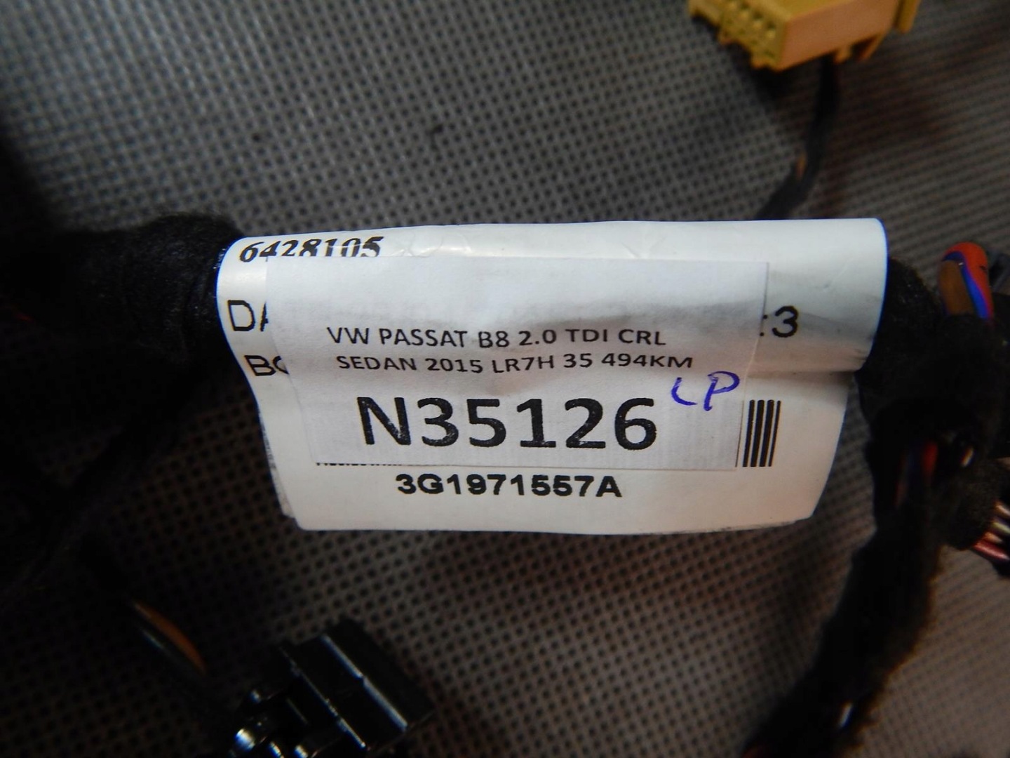 VW PASSAT bundle upholstery left front 3G1971557A