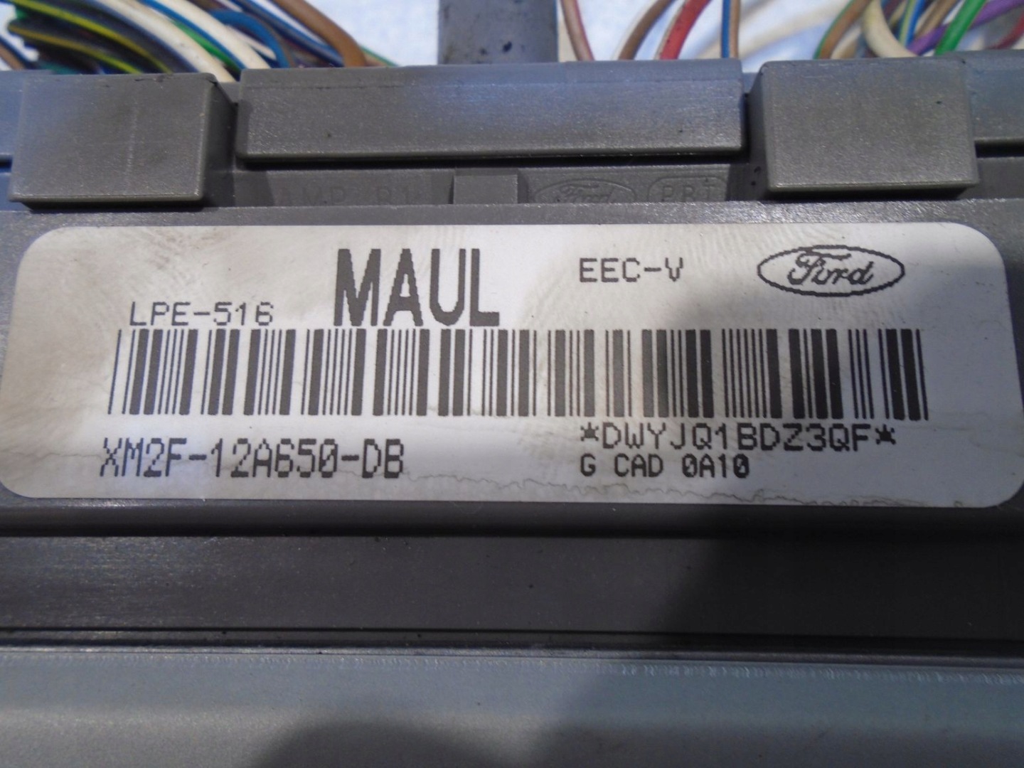 control unit of the engine FORD GALAXY MK1 2.3 XM2F12A650DB