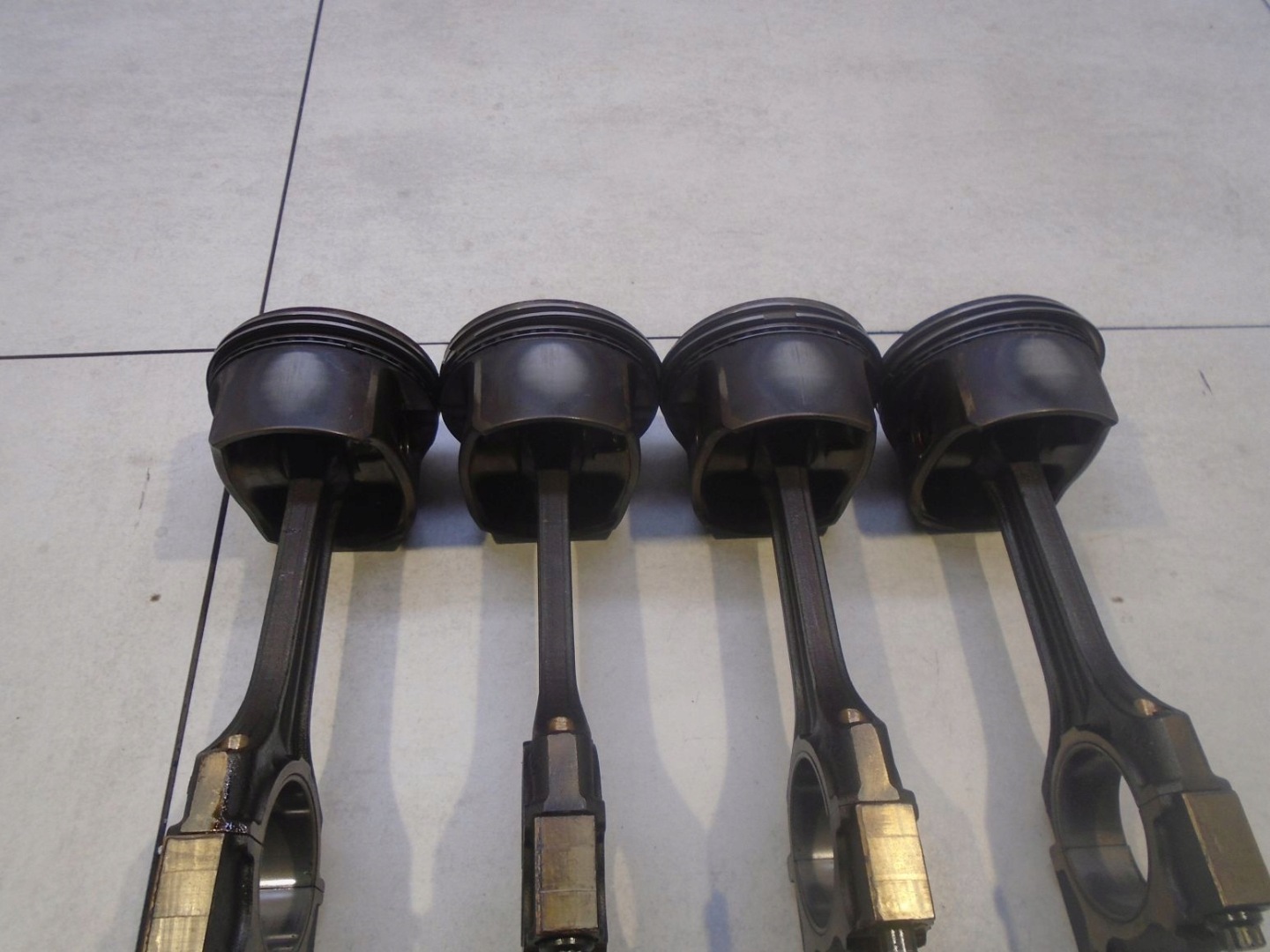 piston with connecting rod MERCEDES W 202 1.8 16V