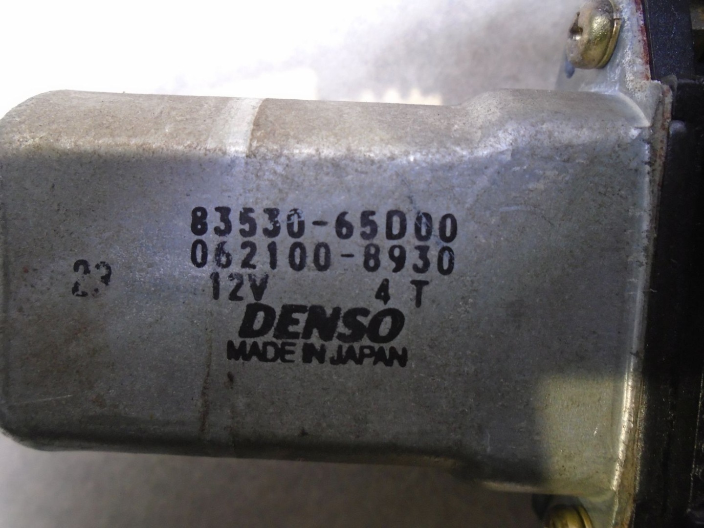 window regulator right rear part SUZUKI GRAND VITARA and