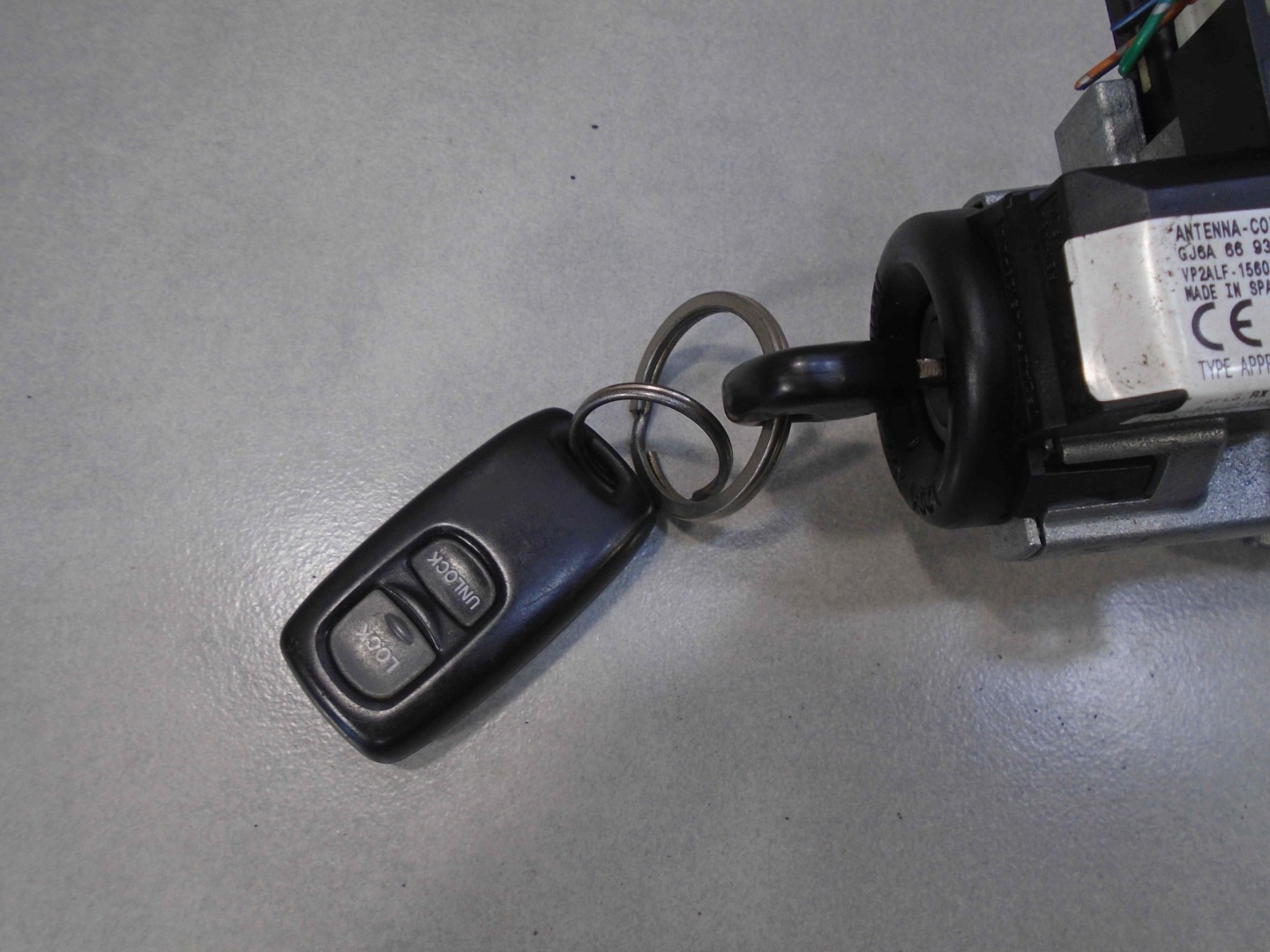 ignition key MAZDA 6 and 2.0 CITD GJ6A66938A