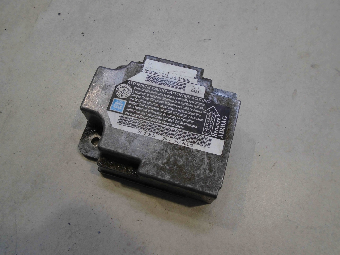 SENSOR airbag ALFA ROMEO 147 1.6 TS 46756117