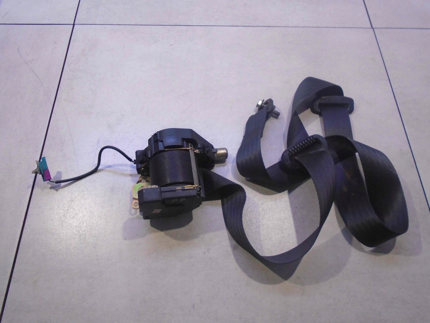 tension belt safety right front FIAT PANDA II 1.1