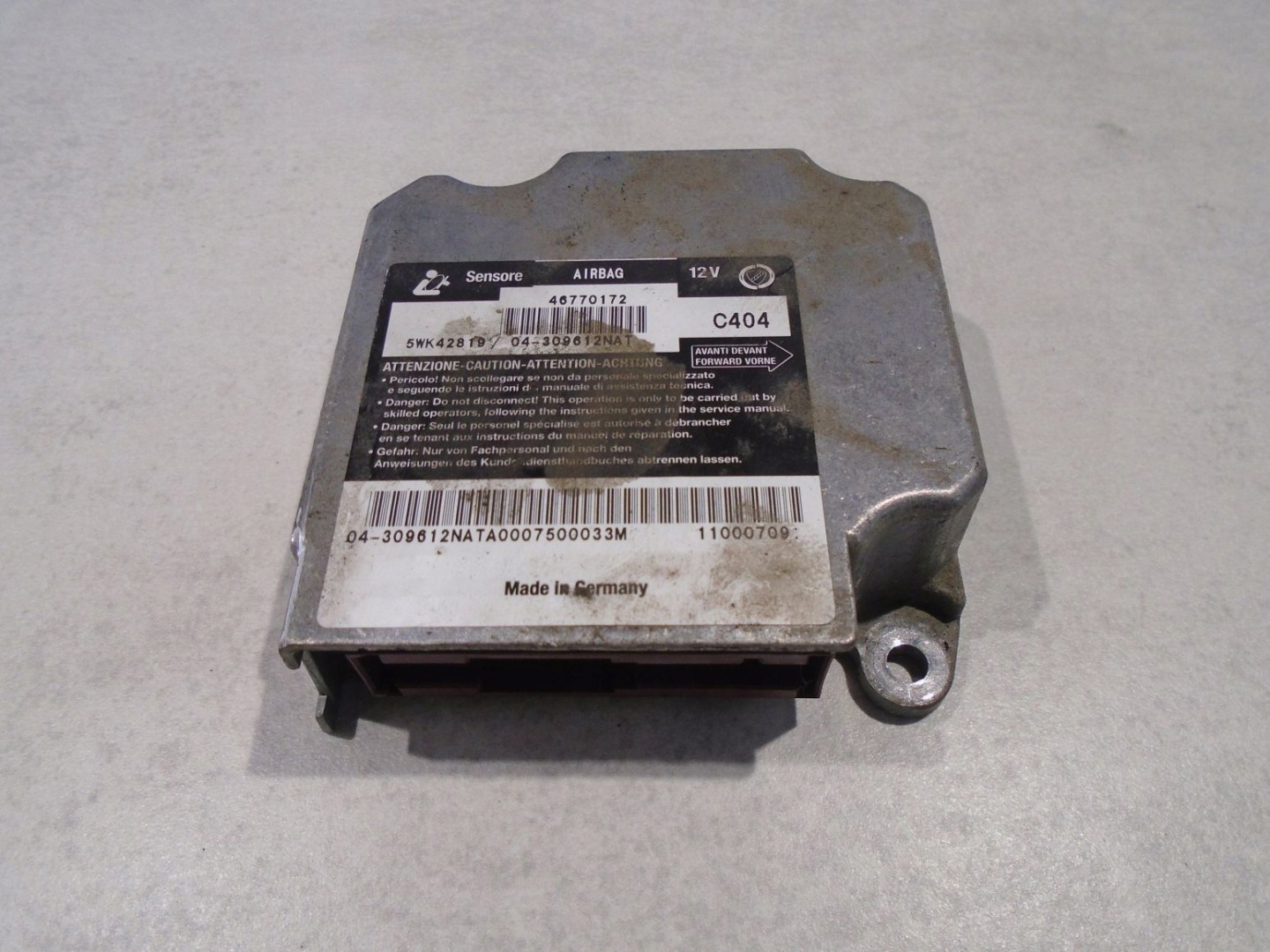 modulo airbag FIAT MAREA 1.9 JTD 46770172
