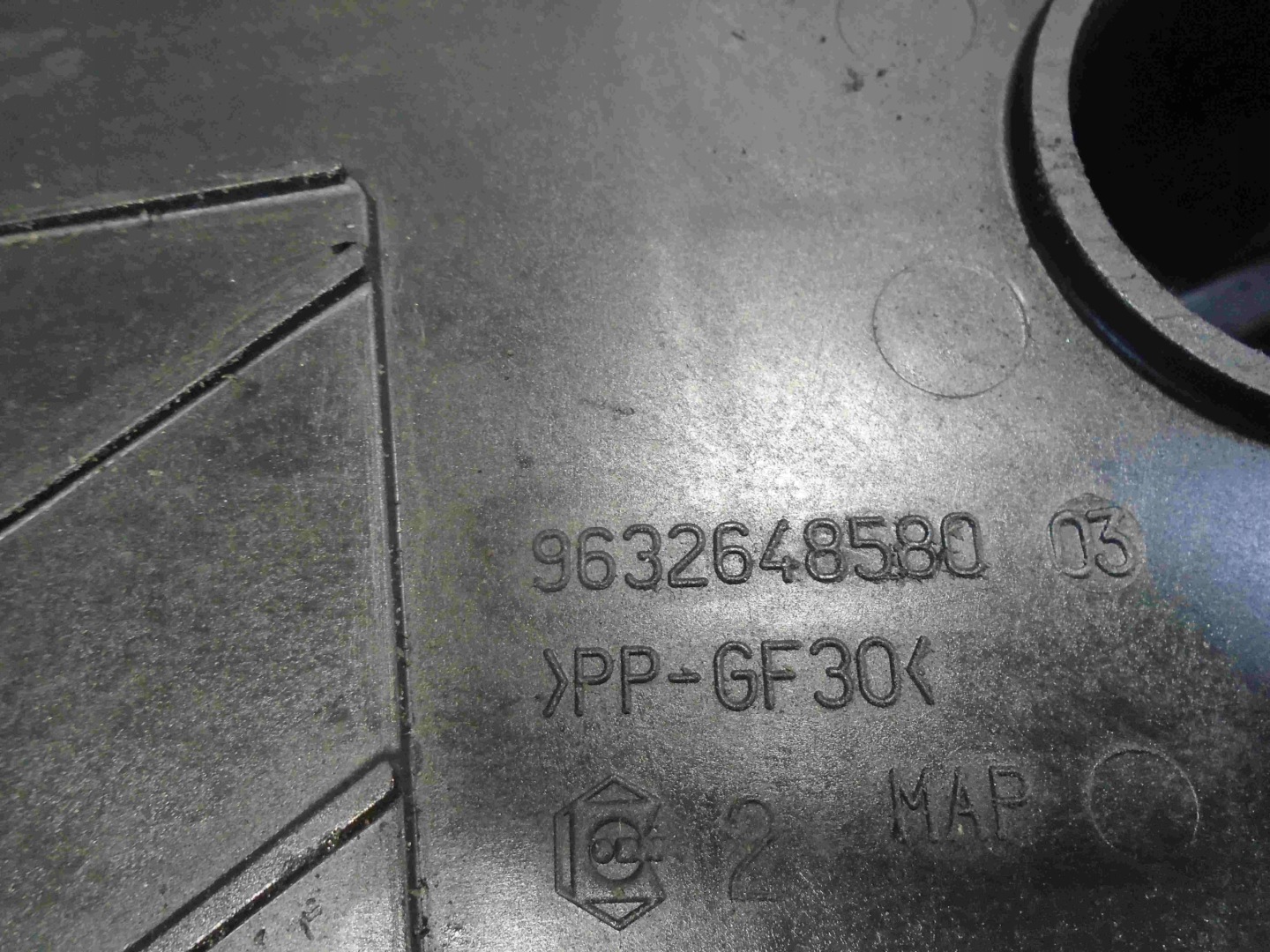 Porta per batteria CITROEN C5 2.0 HDI 9632648580