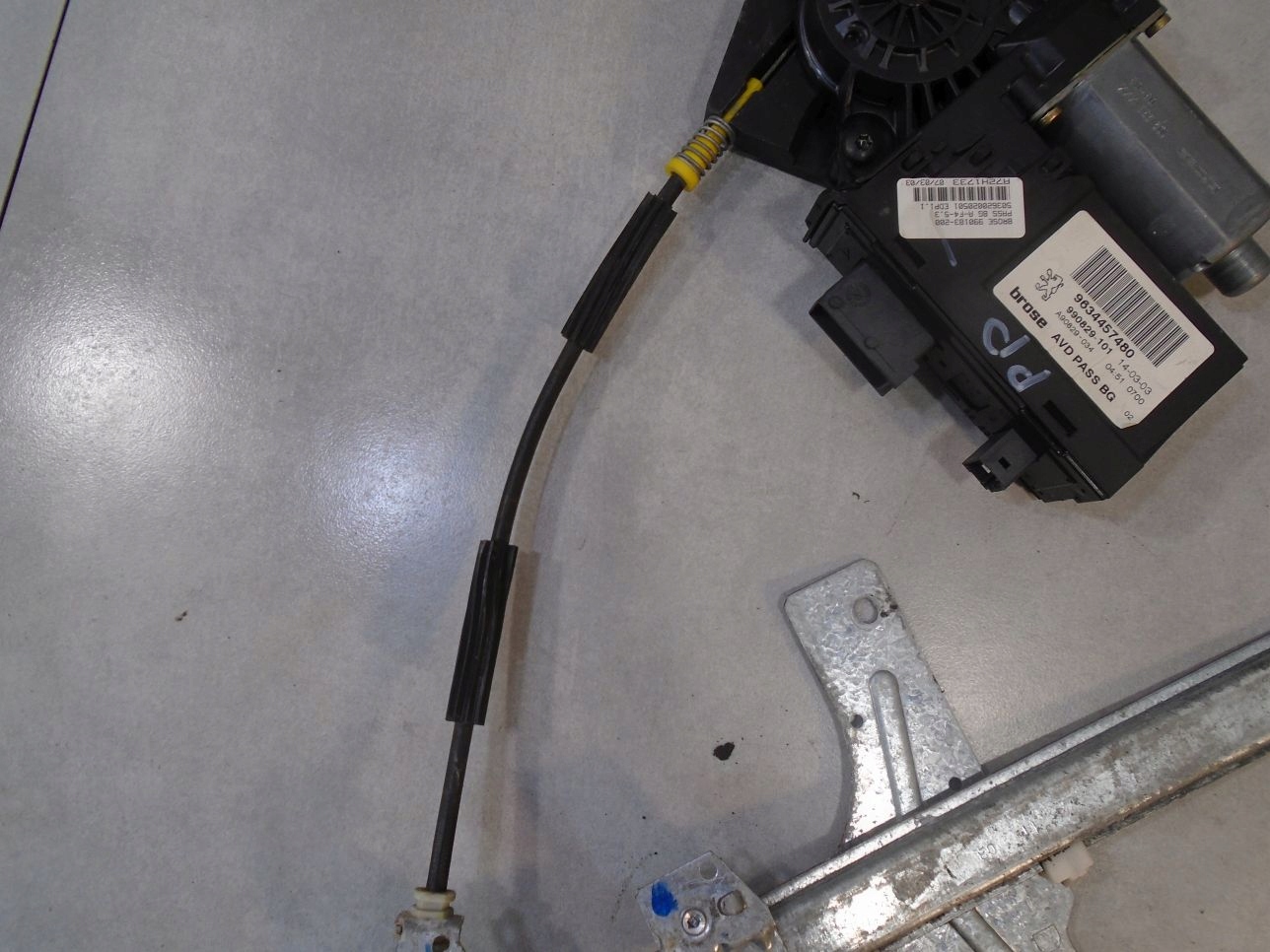 Mécanisme essuie glaces Droite Avant 307 1.6 HDI 9634456880