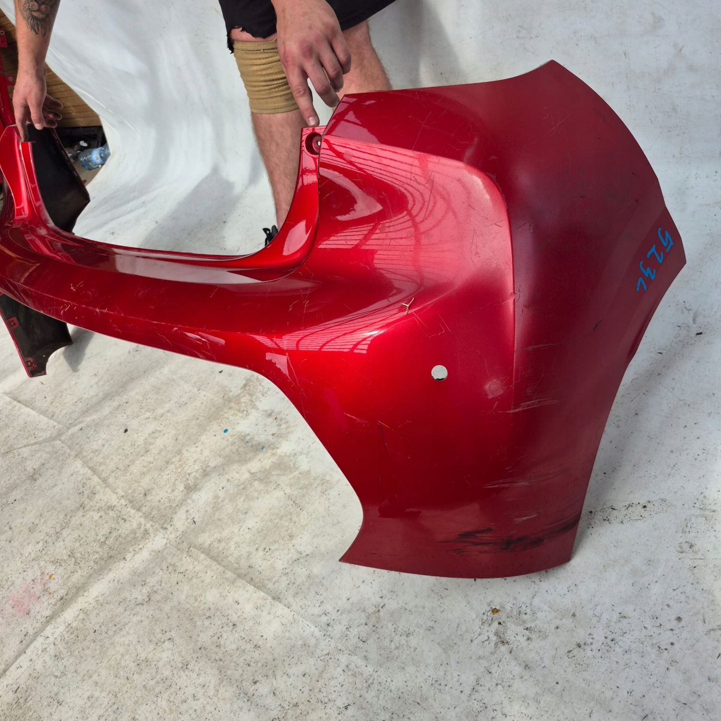 PEUGEOT 208 II 19- bumper rear part rear 4XPDC