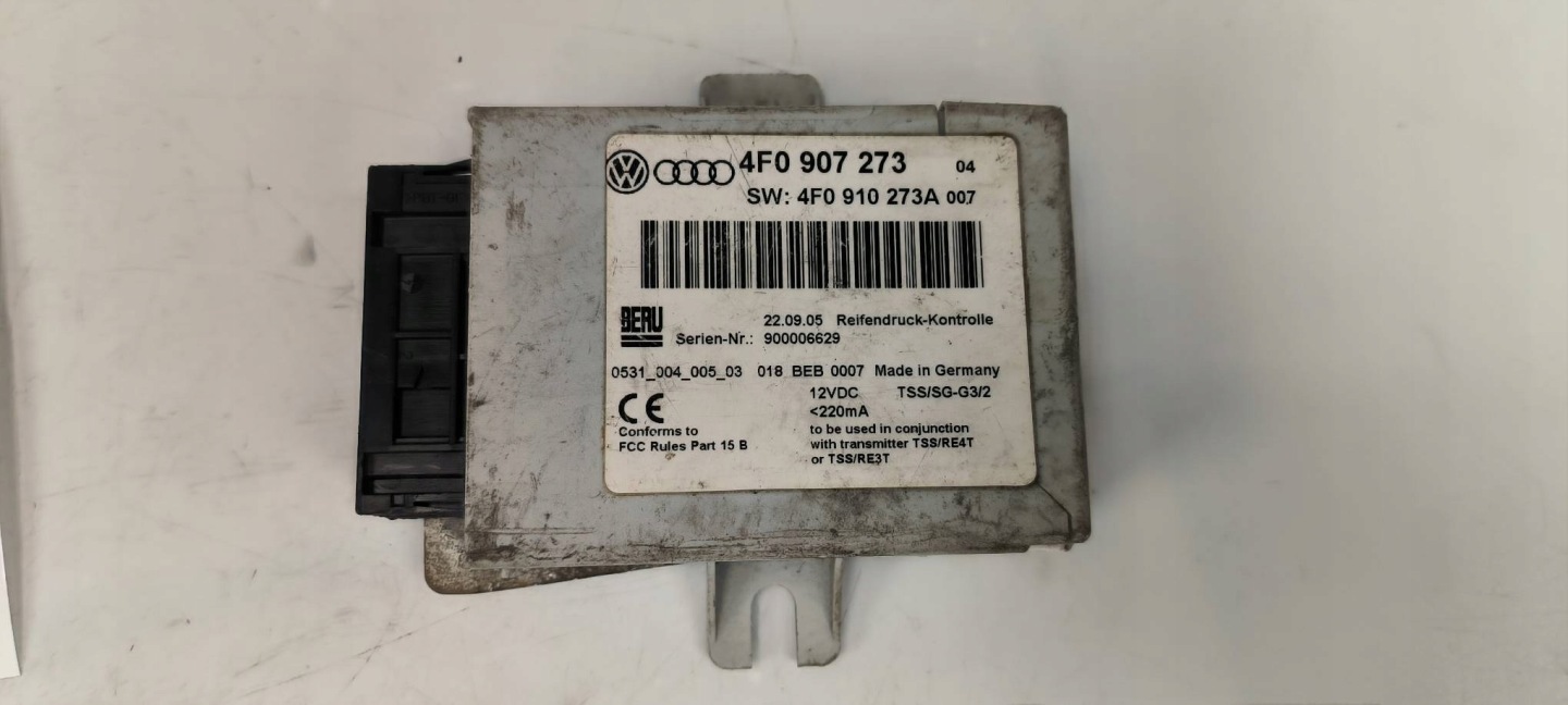 modulo pressione pneumatici, gomme 4F0907273 AUDI A6 C6