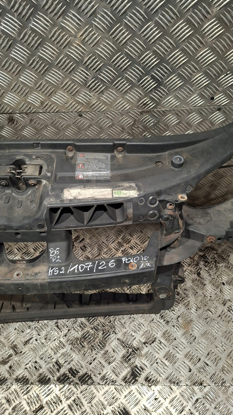 support panel for radiators pillar VW POLO IV 1.2