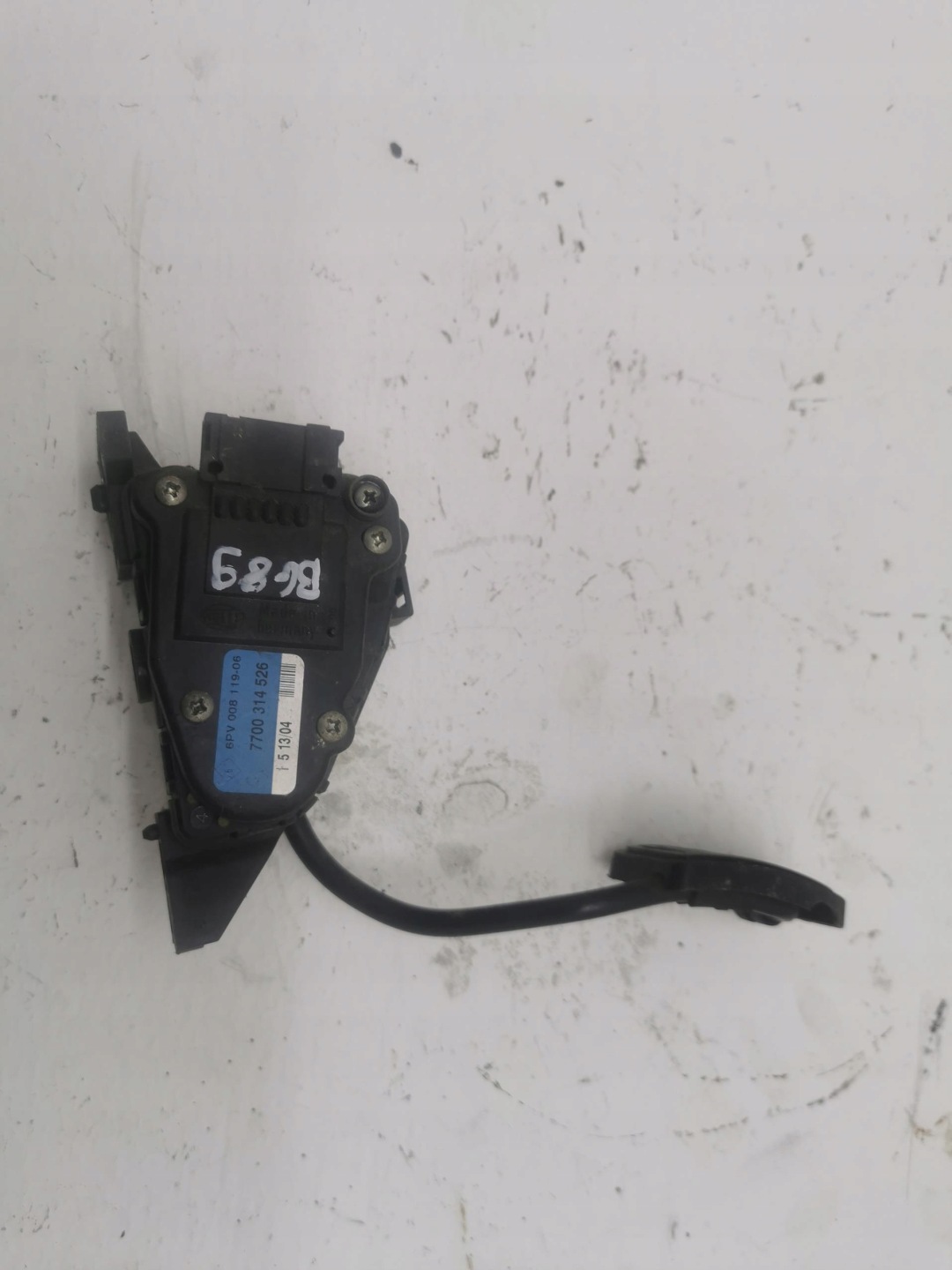 potentiometer gas RENAULT MASTER II 7700314526