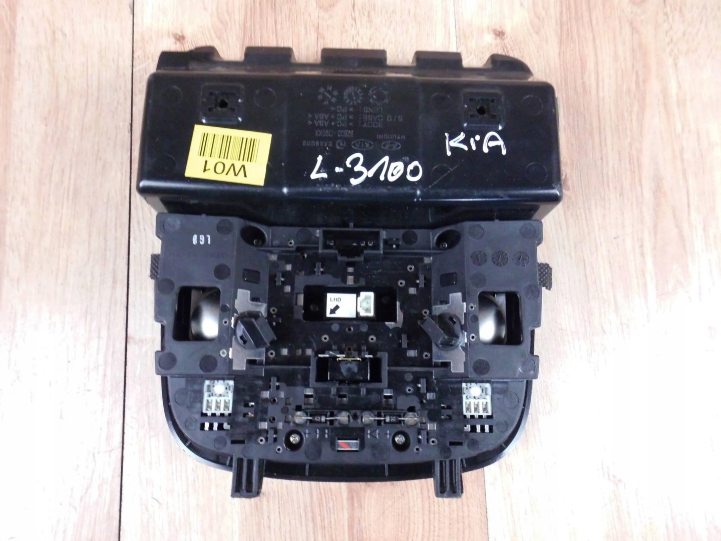 KIA NIRO FANALE CIELO INTERNO NERO