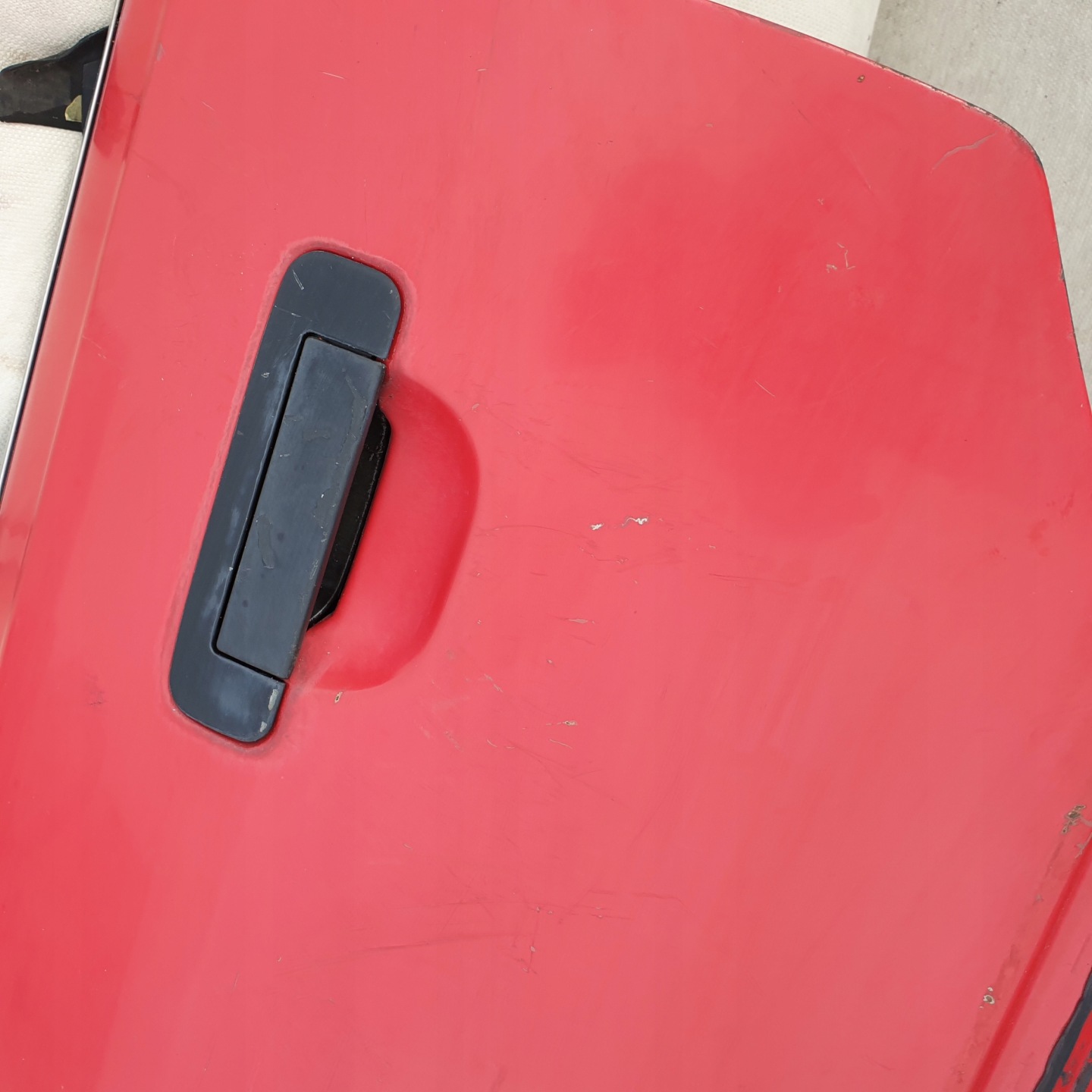 door rear part PLAT left rear AUDI 80 B3 handle ORYGINALNE
