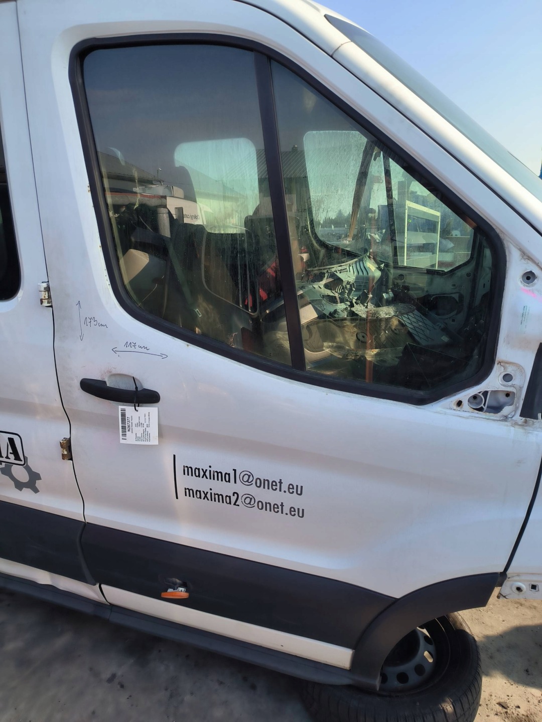 door right front 7VTA FORD TRANSIT MK8
