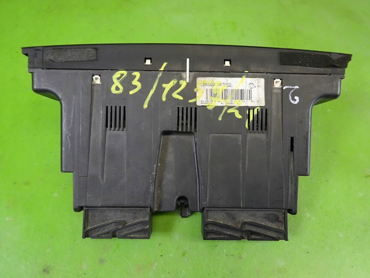 control panel nawiewem SAAB 9-3 II 04r 12803221AA