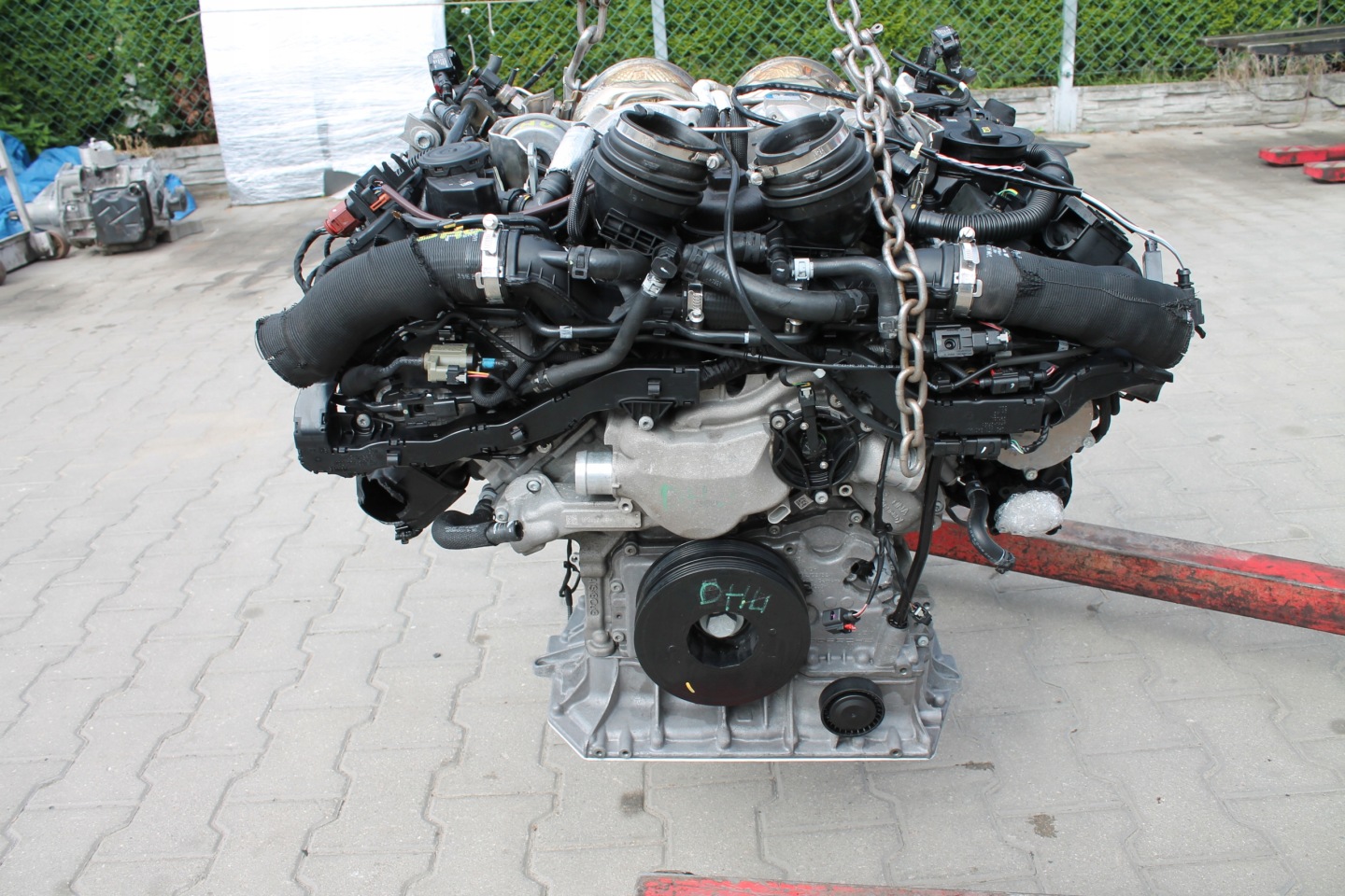 engine complete AUDI RSQ8 4.0 TFSI 30TYS KM DHU