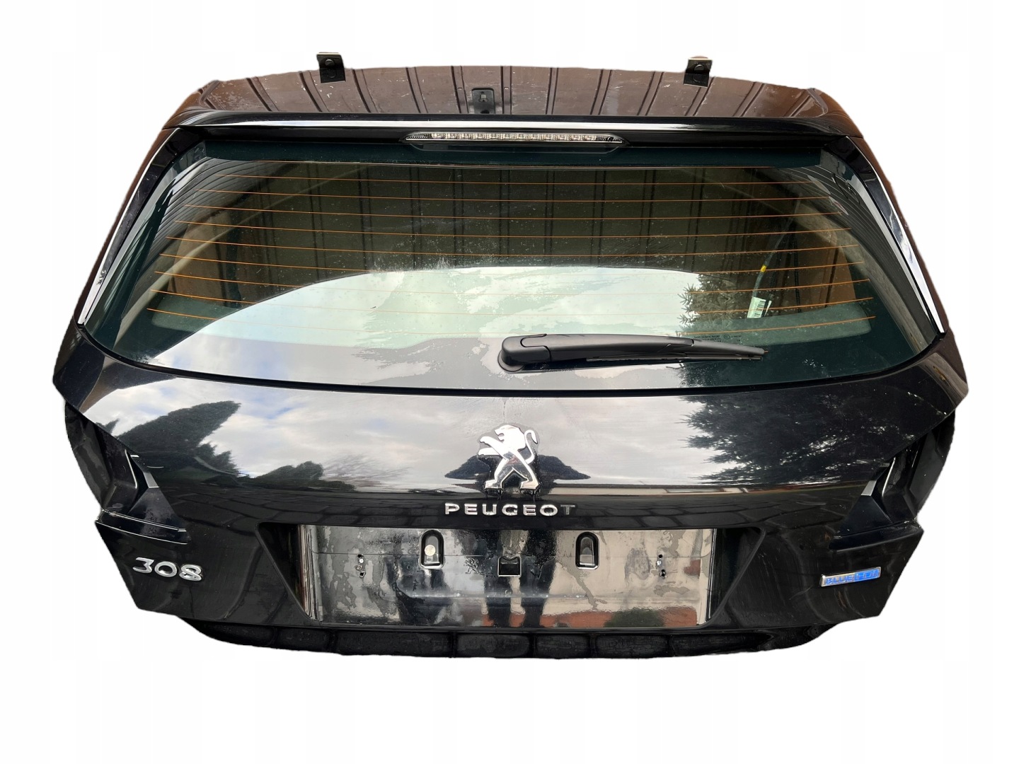trunk door boot complete black PEUGEOT 308 II T9 HB HATCHBACK