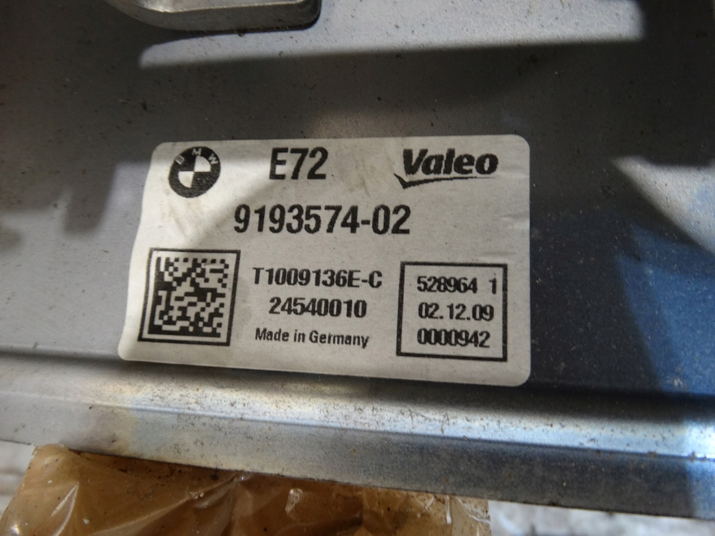 IDEALNE Tubi d’acqua BMW X6 E72 1