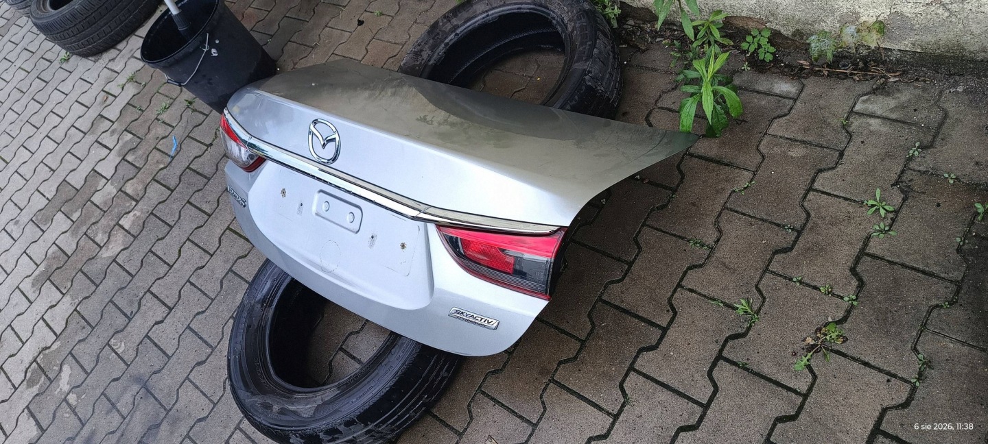 MAZDA 6 III GJ sedan boot door rear complete boot 2013