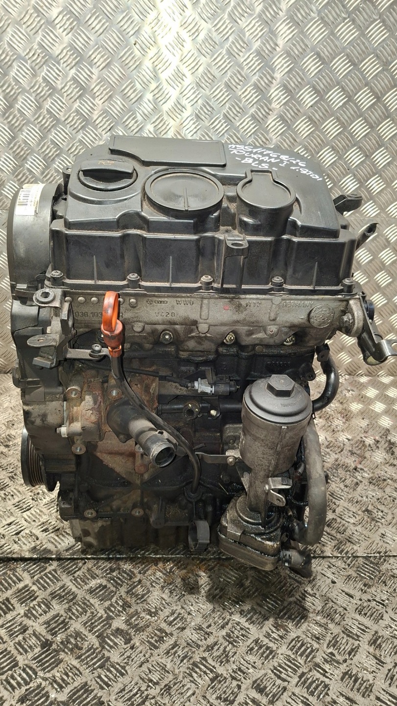 engine pillar Z WTRYSKAMI VW TOURAN and 1.9TDI BLS