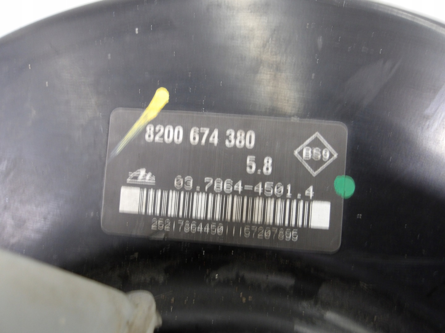 RENAULT MODUS Servo frein SERVO 8200674380
