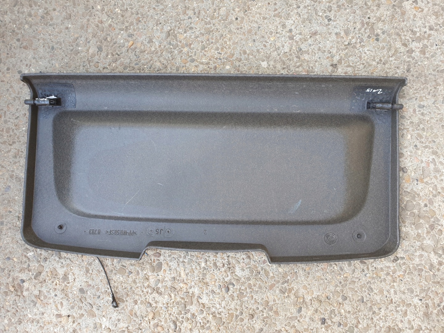 Abdeckung, Hutablage hinten FIAT PUNTO EVO 2012-2018 3 Tür