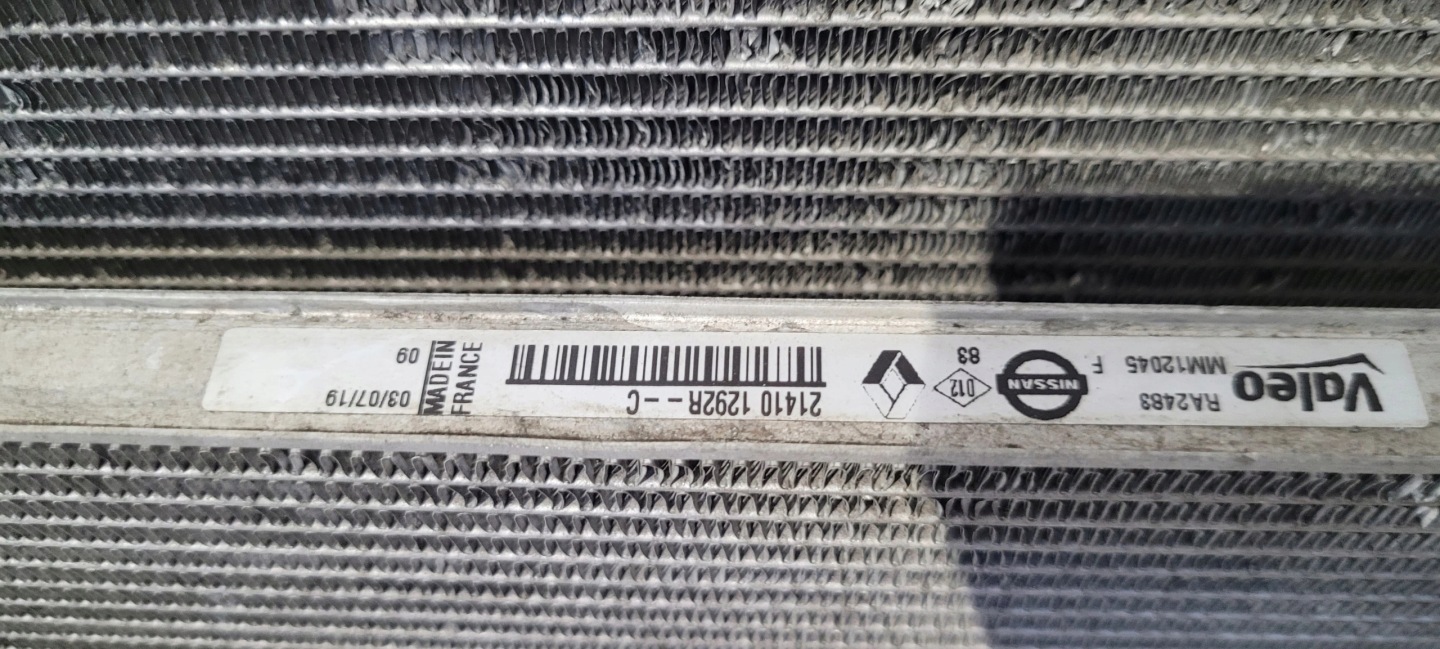 water cooler + supplementary RENAULT 214101292R