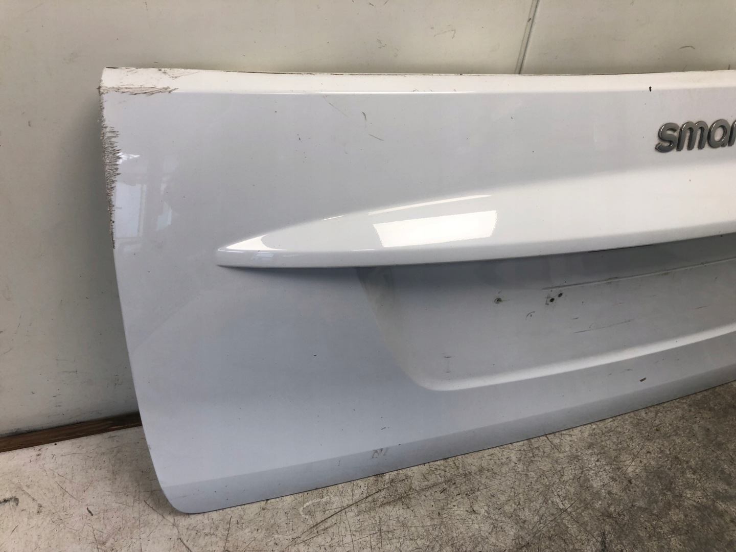 trunk door cap boot SMART FORTWO 451 A4517570006