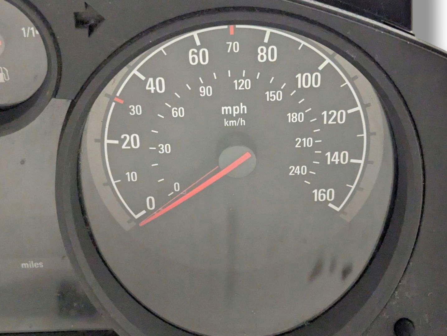 dials Opel Astra H facelift 2009 13309014