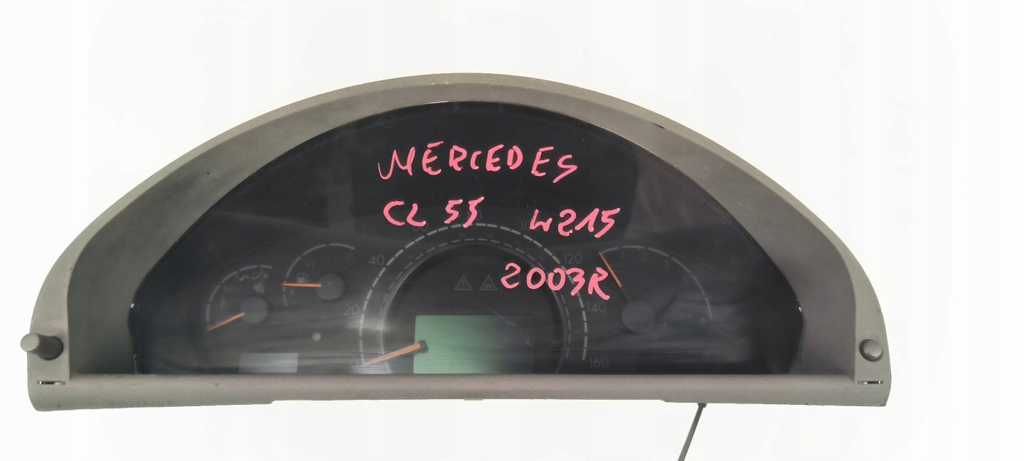 dials clock 1031098050 MERCEDES W215