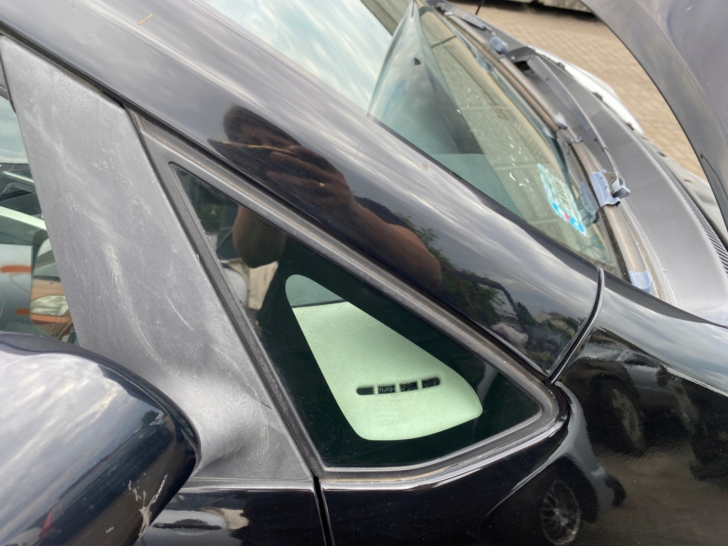 window side bodywork right front Toyota Prius 2 II FL 03-09