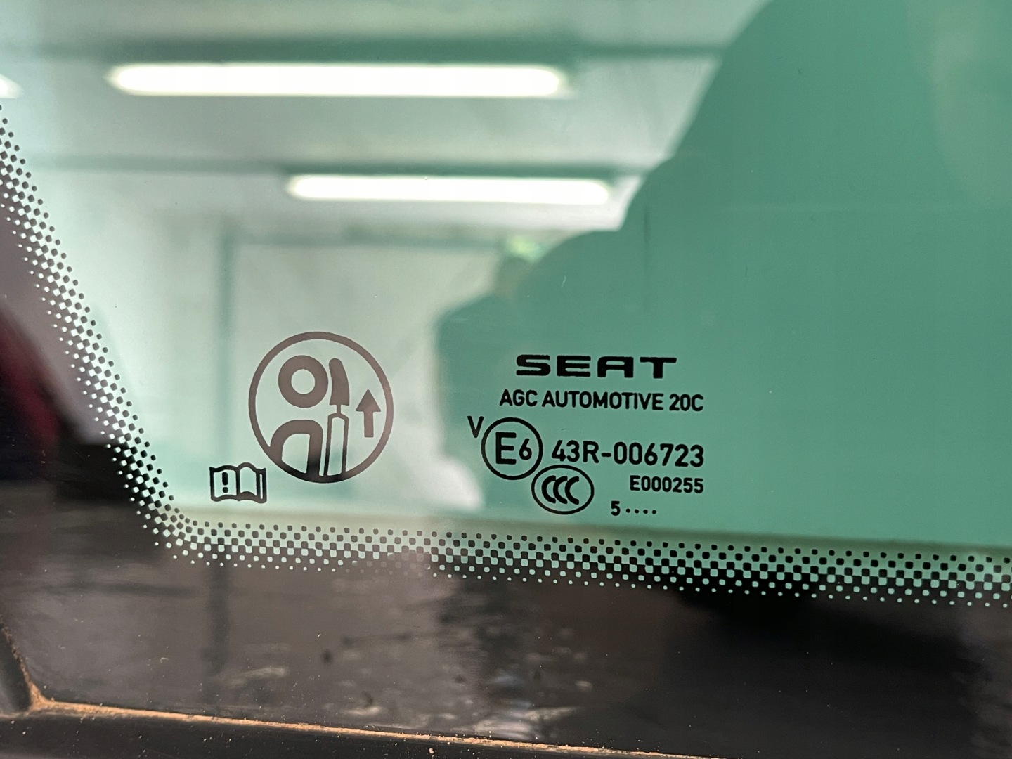 window bodywork left rear part SEAT LEON 3 III 15r. KOMBI